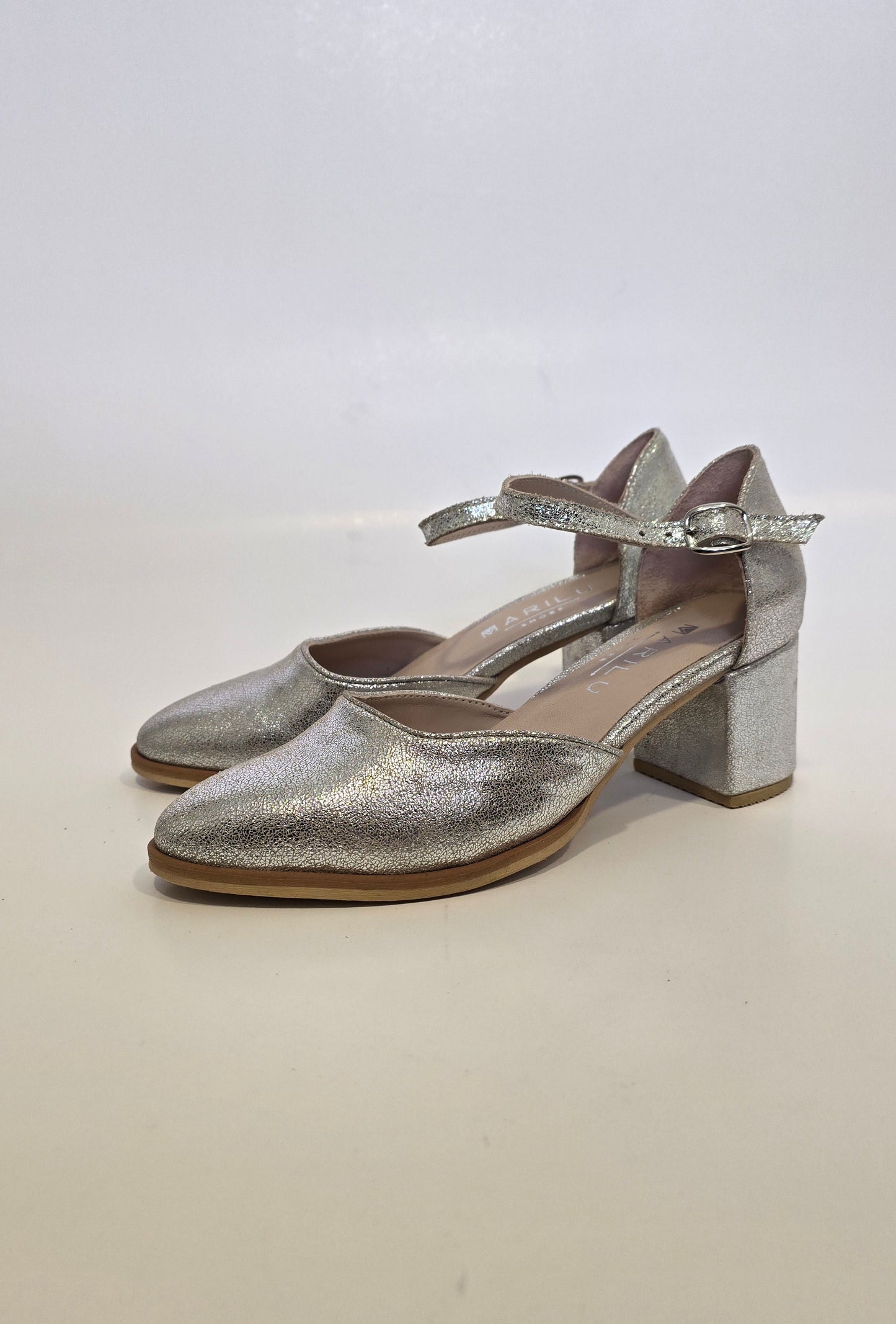 Zapato Filipa Craque Plata